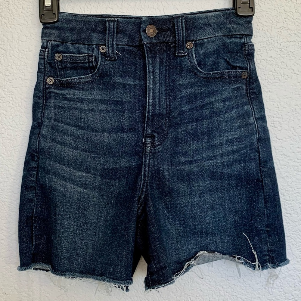 American Eagle Curvy Super Hi-Rise Jean Shorts